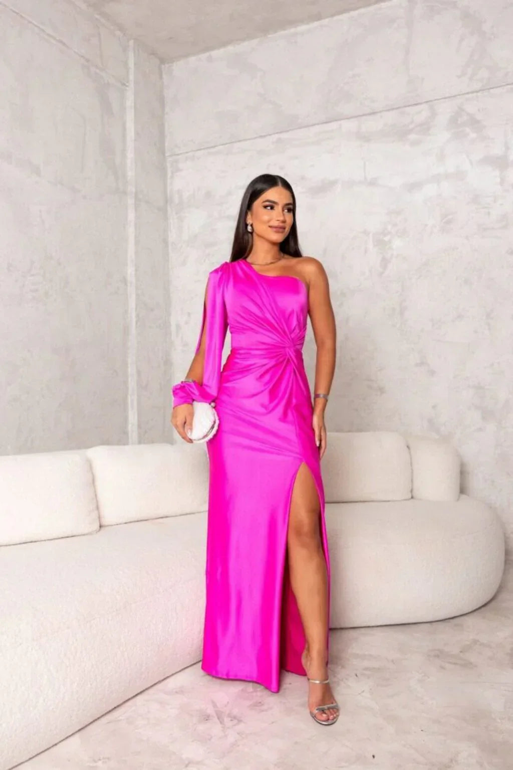 Alissia™ | Luxe Slit Maxi Dress