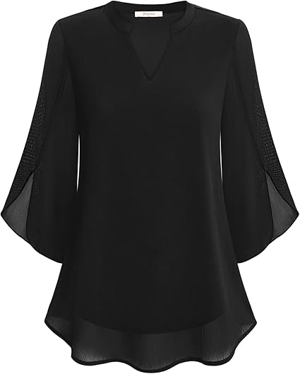 Amalyn™ | Luxe Layered Blouse