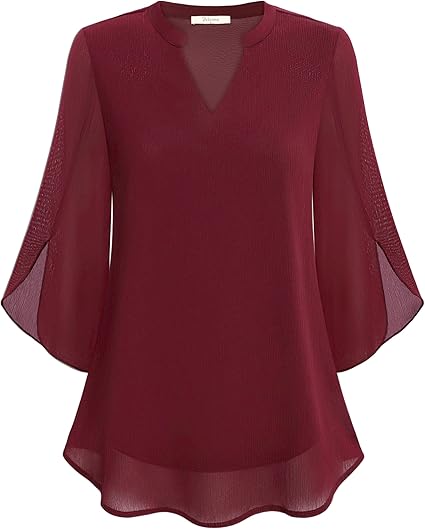 Amalyn™ | Luxe Layered Blouse