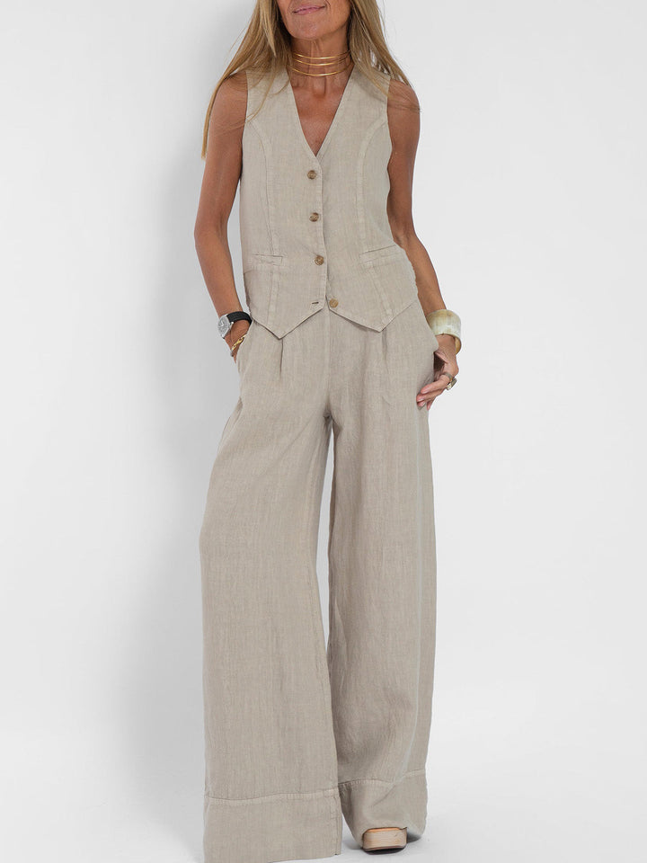 Adelaide™ | Sophisticated Vest & Trousers Set ( Almost sold out )