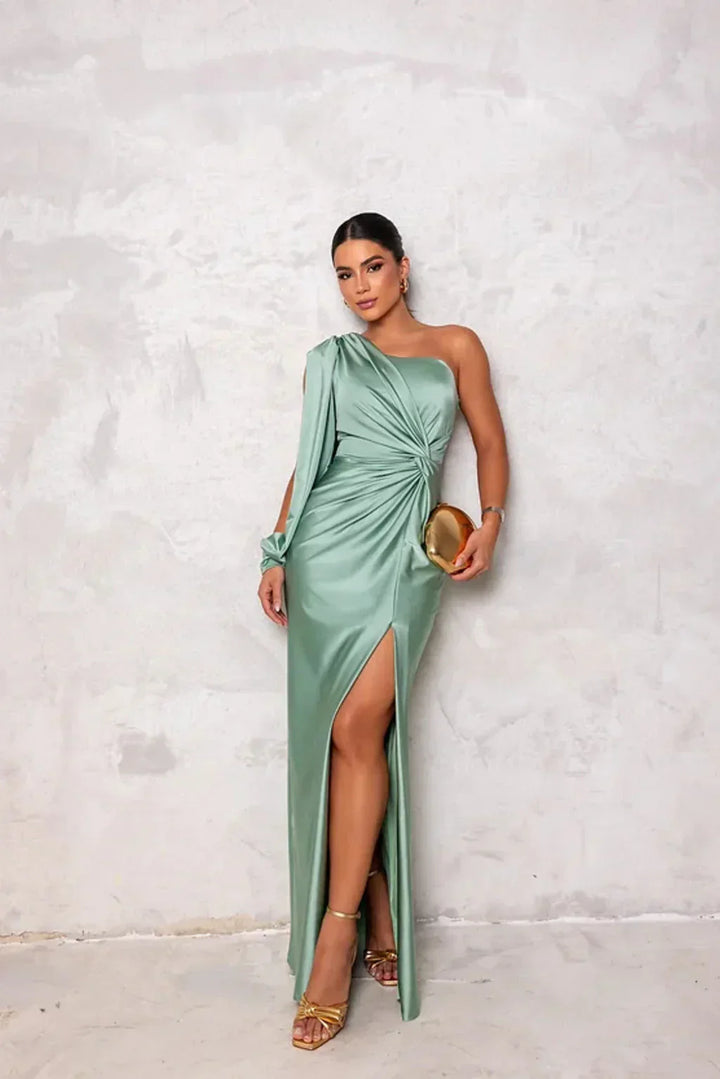 Alissia™ | Luxe Slit Maxi Dress