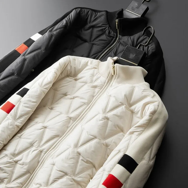 Carter™ - Stylish Quilted Down Jacket And Pants Set