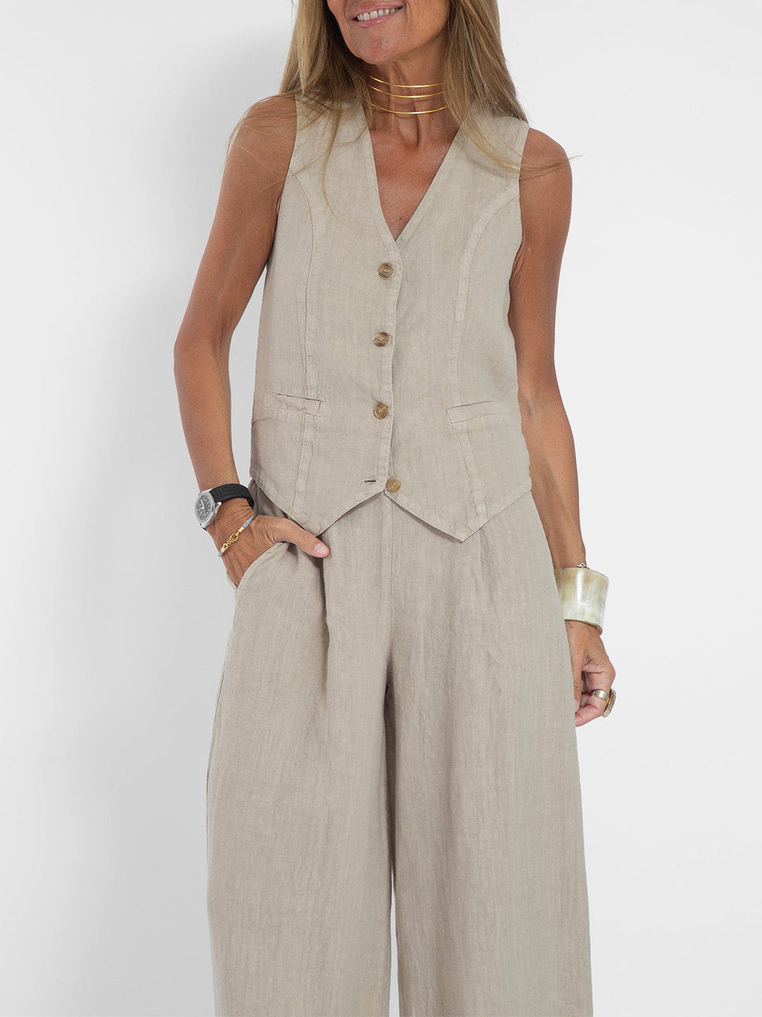 Adelaide™ | Sophisticated Vest & Trousers Set ( Almost sold out )