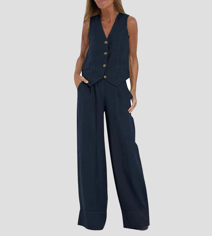 Adelaide™ | Sophisticated Vest & Trousers Set ( Almost sold out )