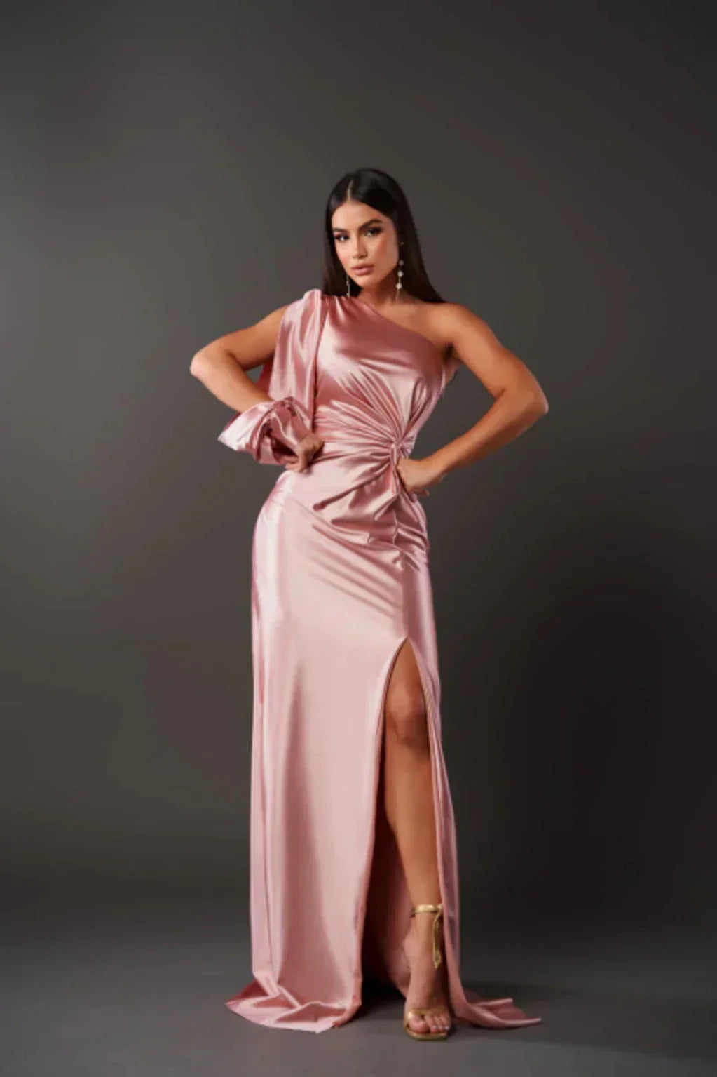 Alissia™ | Luxe Slit Maxi Dress